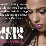 Alicia Keys - Doesn't Mean Anything (Live at Regis & Kelly)