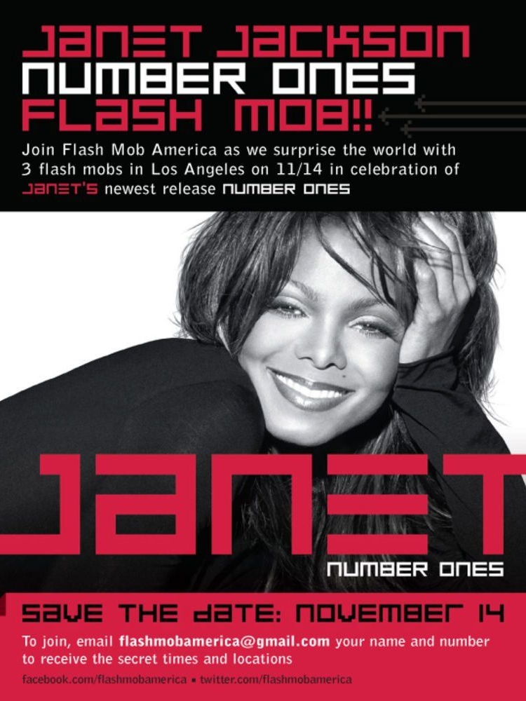 Janet Flash Mob Number Ones