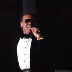 Ron Isley singing onstage