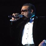 Ron Isley singing onstage