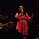 Lalah Hathaway performing live in Atlanta