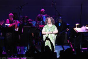 Aretha Franklin performing live in Atlanta