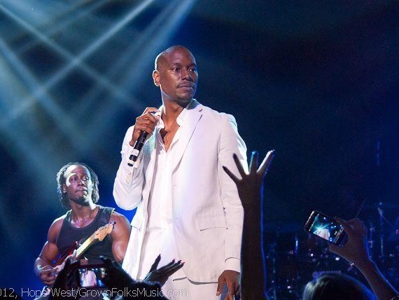 Tyrese performing live in Atlanta