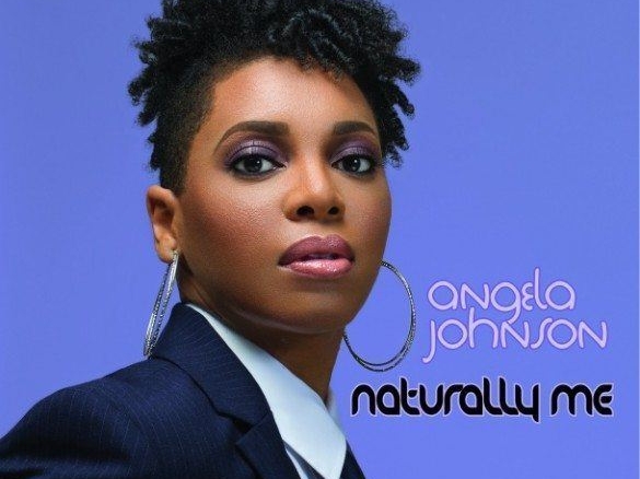 Angela Johnson Naturally Me Cover