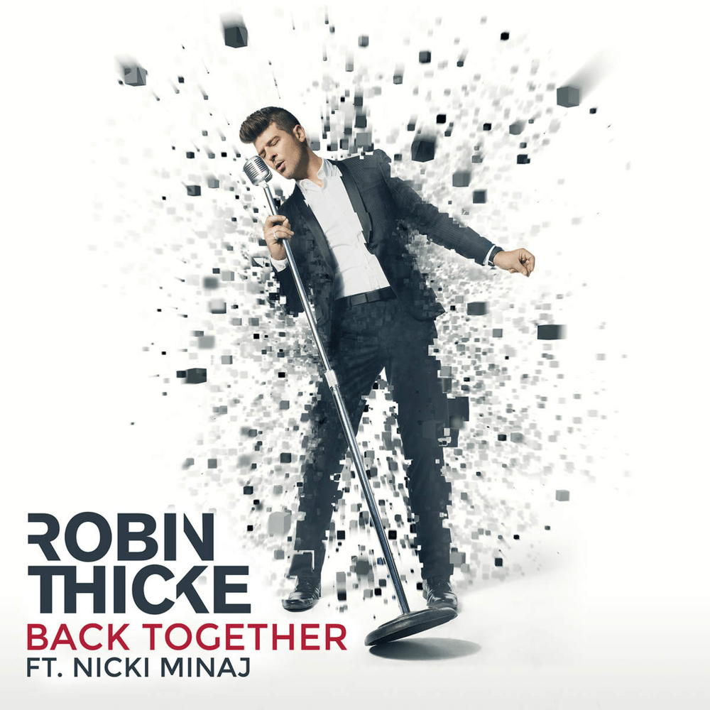 Back Together Robin Thicke Single Cover