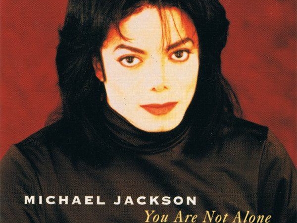 Michael Jackson You Are Not Alone Single Cover