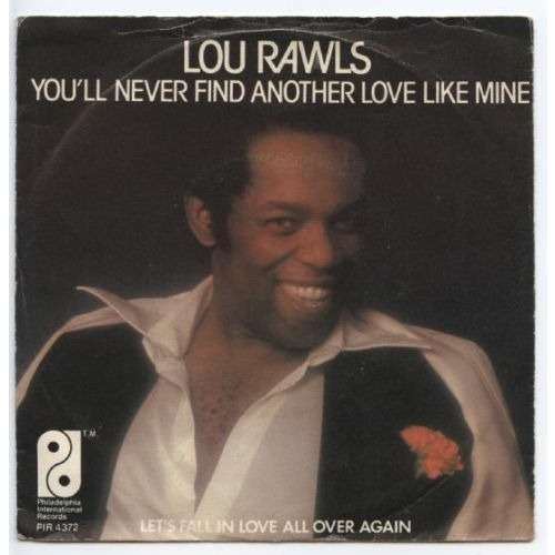 Lou Rawls You'll Never Find Single Cover