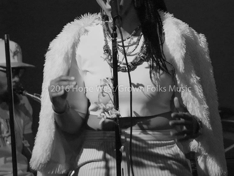 Carmen Rodgers performing live in Atlanta