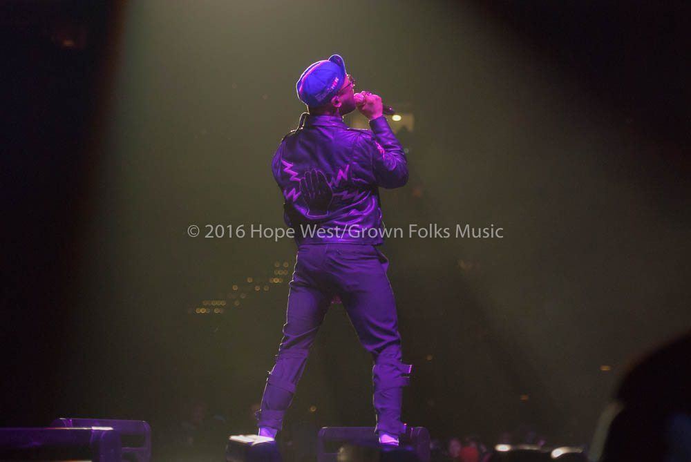 Ro James opening at the Philips Arena