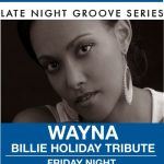 Wayna sings for Billie Holiday=Happy Birthday Lady Day Blue Note NYC April 6, 2012
